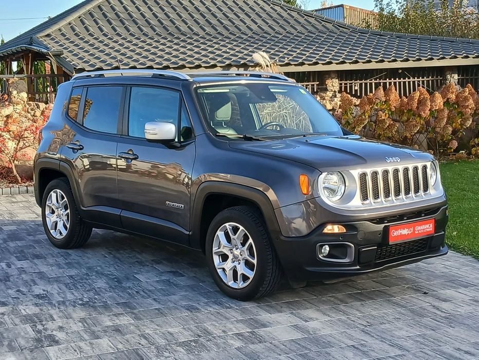 Jeep Renegade 1.4 Turbo Benzyna Panorama Skóra Żyroskop Navi Zobacz Gwarancja