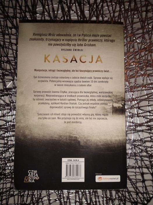 Kasacja Remigiusz Mróz