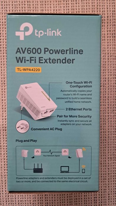 Powerline Wi-Fi Extender TP-Link TL-WPA4220