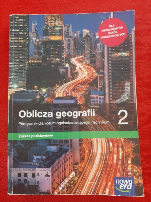 Sprzedam podręcznik Oblicza geografii 2