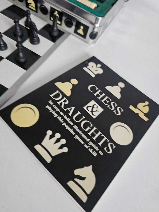 Szachy + Warcaby gra planszowa