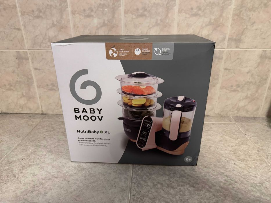 BABYMOOV Robot Cozinha Multifunções 5-em-1 Nutrybaby + XL