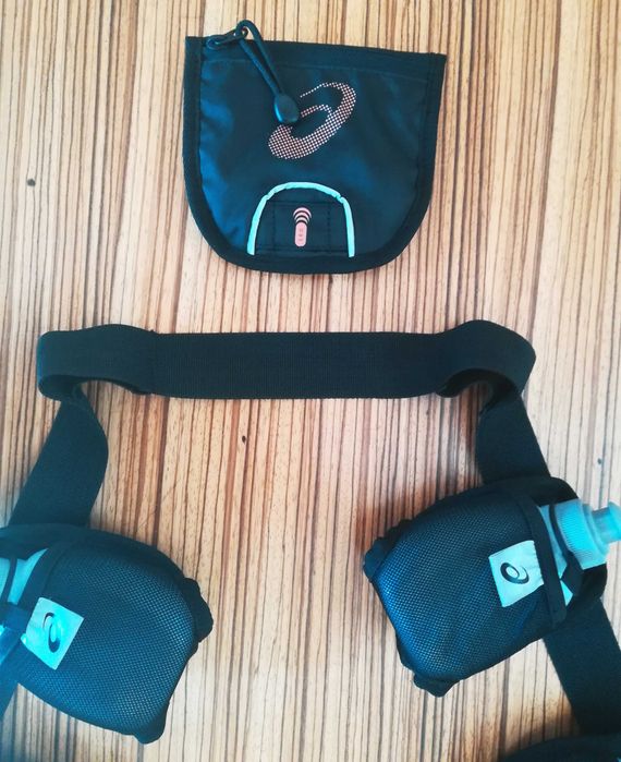 ASICS Running Bottle Belt pas do biegania 4 bidony po 170 ml stan bdb