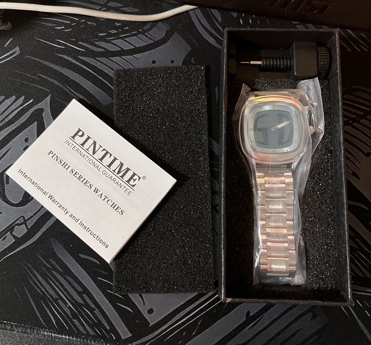 Продам часы pintime / fossil big tic 00s / часы с секундами