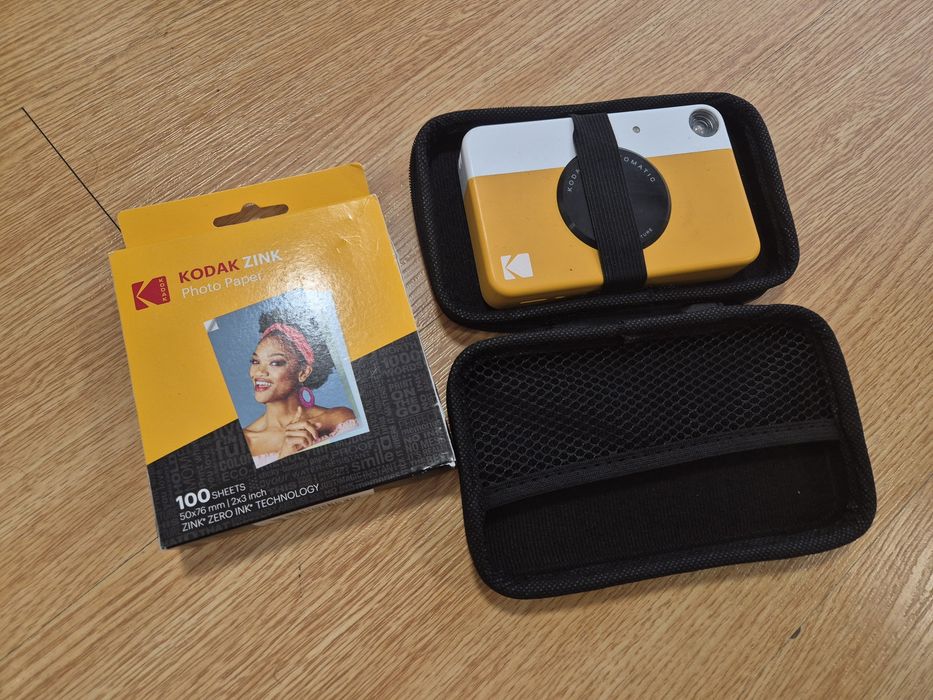 Kodak Printomatic polaroid instantânea  com 100 folhas Zink