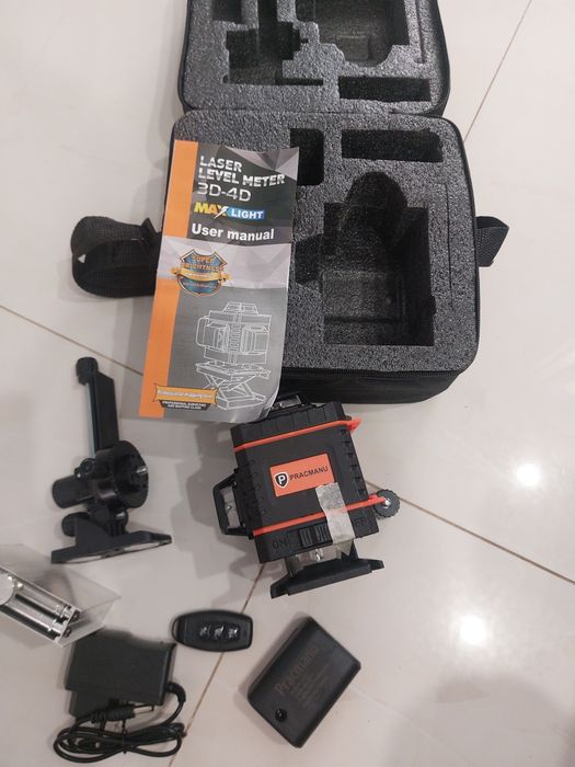 Лазерний рівень Max Light 3D-4D 16 ліній