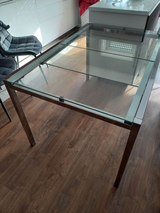 Mesa de vidro ikea