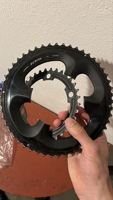 Zebatki blaty shimano 105 R7000 50/34 11spd