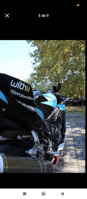 Mota yamaha r6 25 kW de livrete