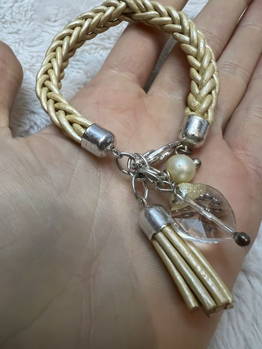 Bransoletka boho etno hippie pleciona warkocz casual klasyczna 30