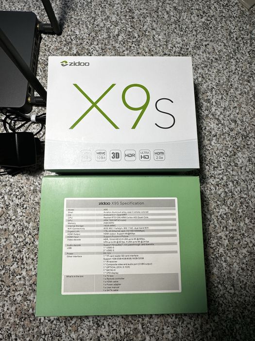 Медиа плеер Zidoo X9S идеальное состояние. Б/У.