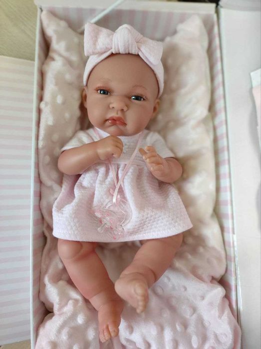 Пупс мини реборн Антоніо Хуан Toneta 33 см уцінка, пошкоджена коробка