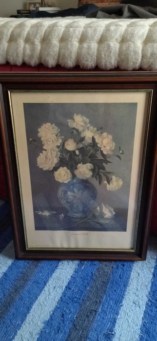 Quadro de parede com estampa artística do pintor italiano Franco Betti