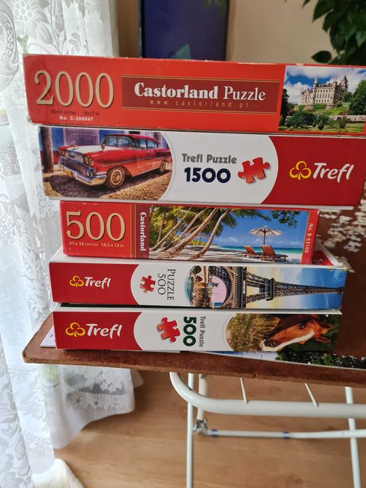 puzzle - różne rodzaje