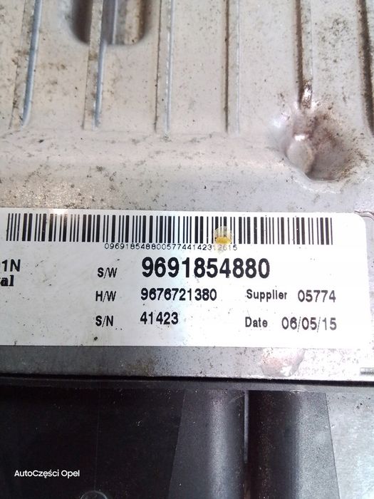 N237 Komputer Sterownik Silnik Jumper Ducato Boxer 2.2 961854880