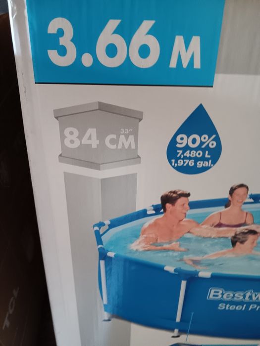 Basen Bestway Steel pro duży