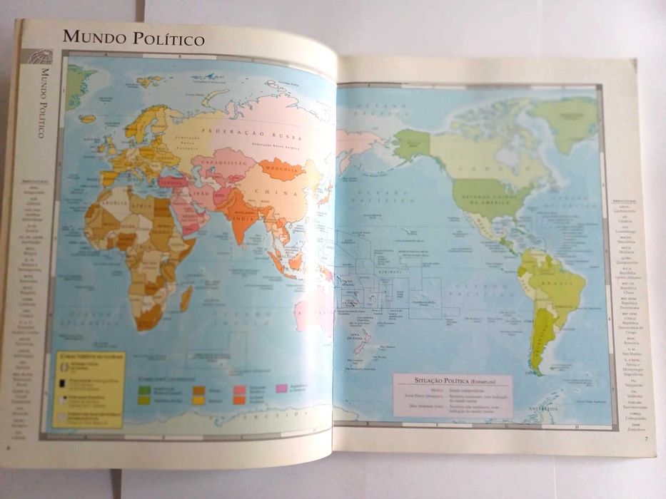 Grande Atlas geográfico Dorling Kindersley, Editora Civilização 2004