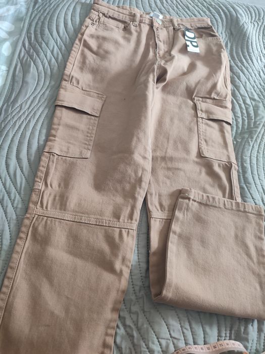Spodnie brązowe Dorothy Perkins