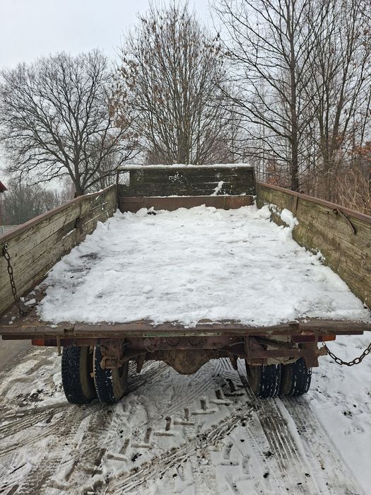 Przyczepa Jednosiowa 3 strony kiper