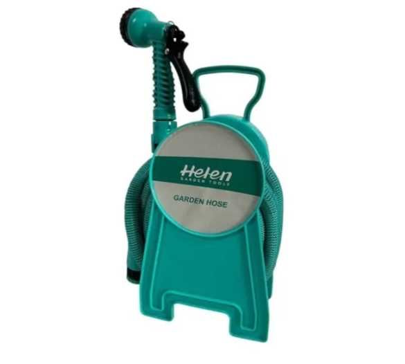 Поливальний шланг 10 м з котушкою та розпилювачем HELEN