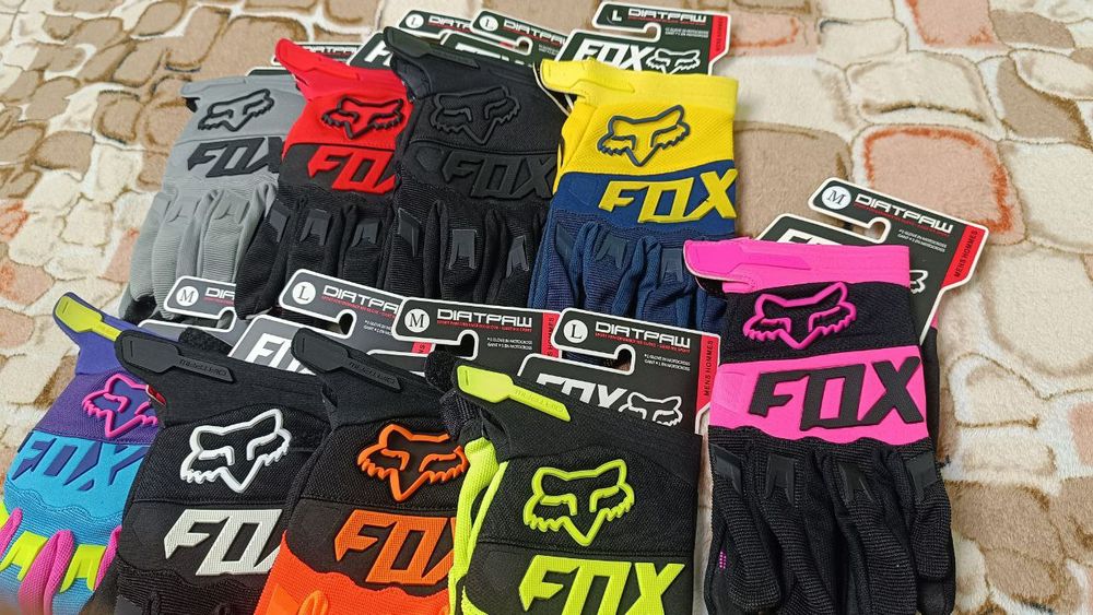 FOX DIRTPAW RACE рукавиці перчатки фокс велосипедные размер S M L