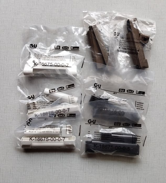 Колпачки декоративные, декоры на петли, новые.