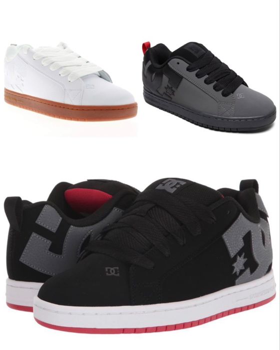Кросівки DC shoes 39 ус. 25 Court Graffik кроссовки біліgum