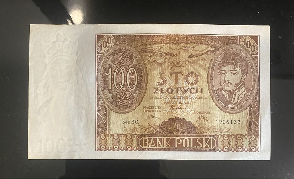 Nota 100 zlotych de Polonia