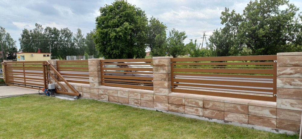 Bramy Furtki Przęsła / Montaż Ogrodzeń / Ogrodzenia Panelowe Betonowe