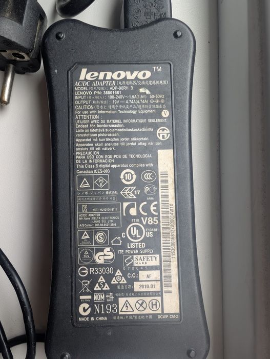 Lenovo блок питания
