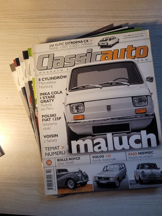 classicauto magazyn rok 2008 9 sztuk