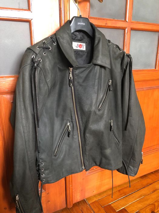 Куртка байкерська Косуха шкіряна 100% Натуральна шкіра Унісекс