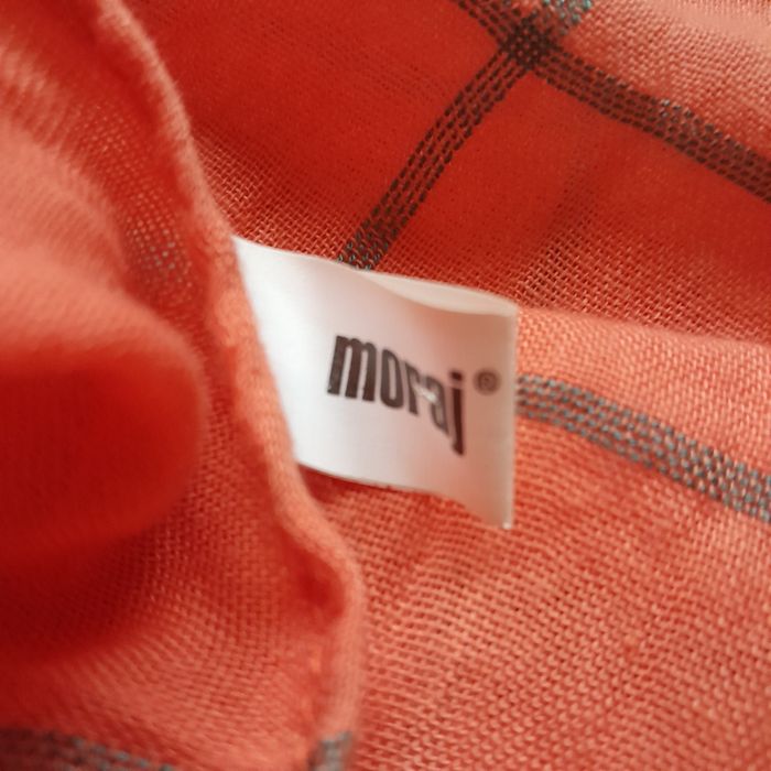 Apaszka komin pomarańczowy bdb wiskoza