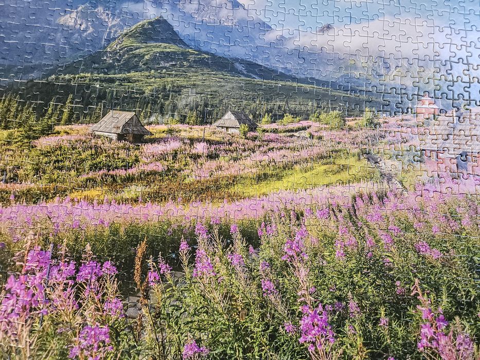 Puzzle 1000 części. Hala Gąsienicowa.
