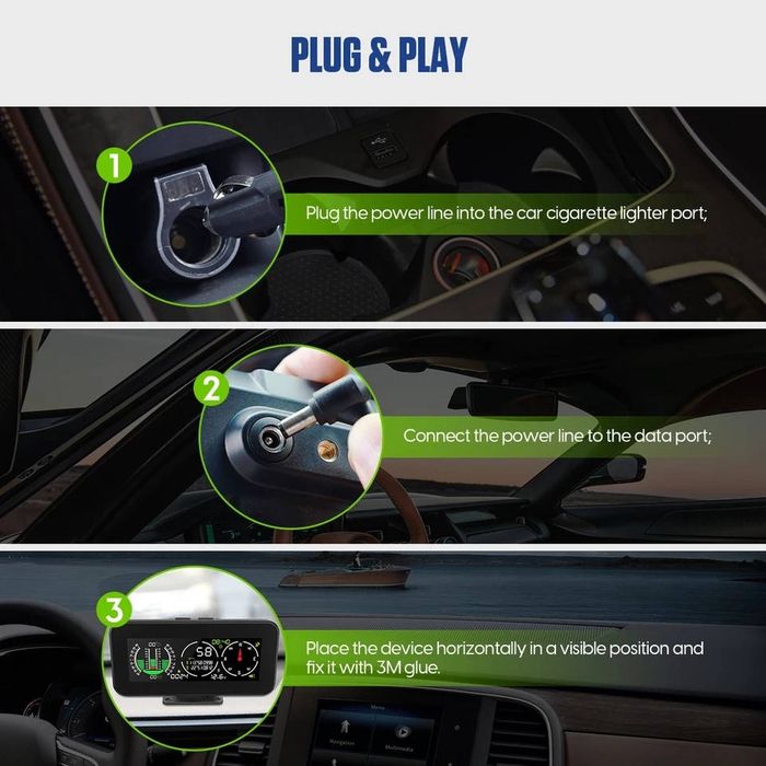 MR CARTOOL M60 GPS спідометр, цифровий спідометр.