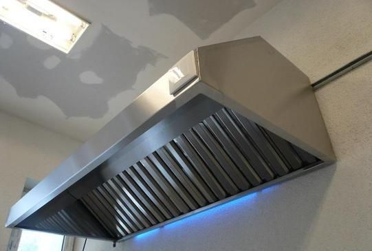 Okap gastronomiczny 140 cm MOCNY wyciąg 800 m3/h POCHŁANIACZ