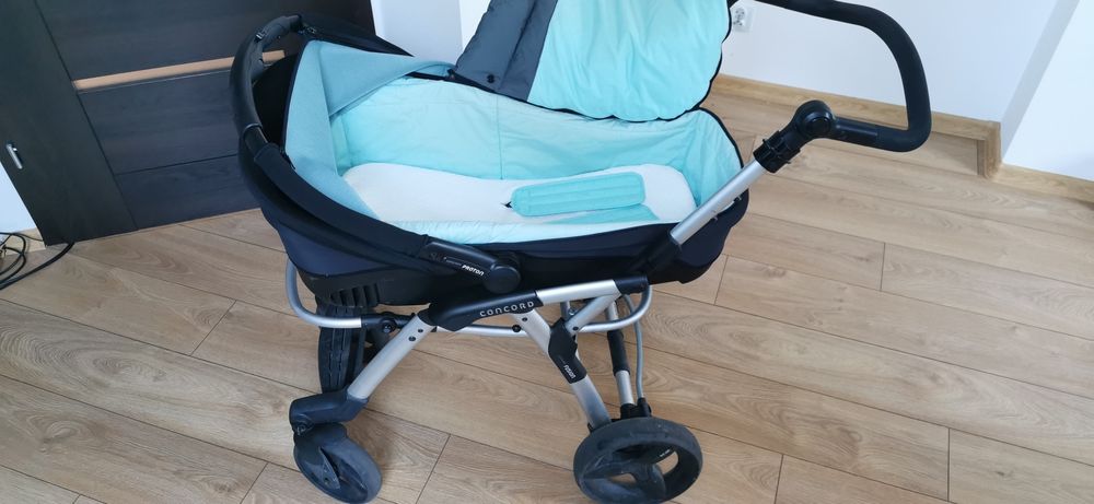 Wózek Concord Fusion + fotelik gondola spacerówka dodatki, łóżeczko