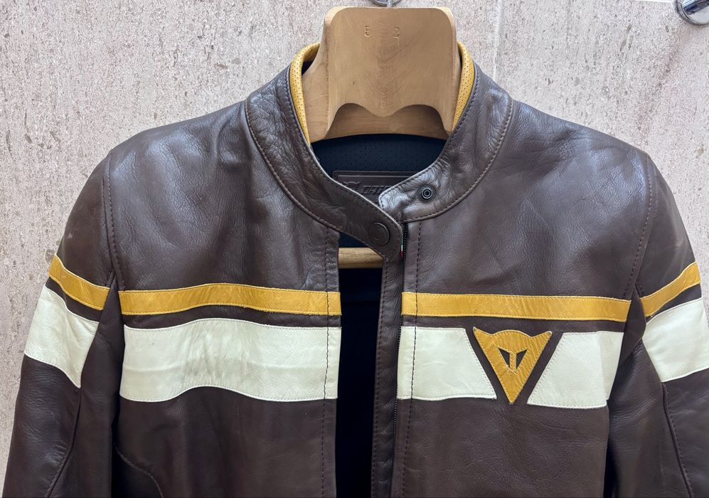 Casaco mota cabedal Dainese senhora