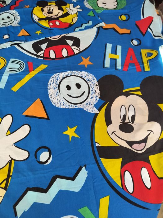 Capa edredom Mickey Azul