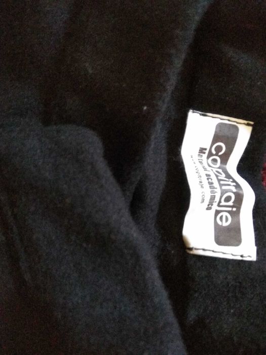 Traje académico masculino com 3 peças (em conjunto ou individual)