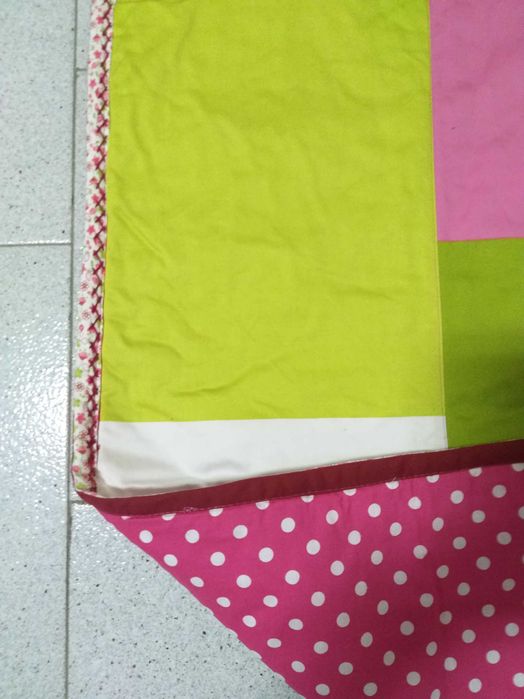 colcha - edredon feito à mão