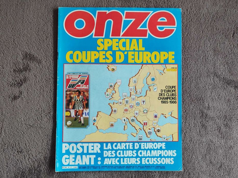 Revistas francesas de futebol: Onze (1985)