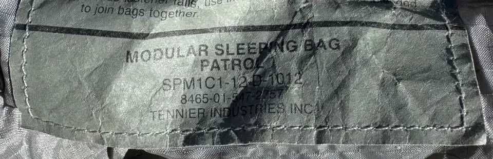 Спальна система Modular Sleep System MSS 5 Part USA США Б,У Оригінал