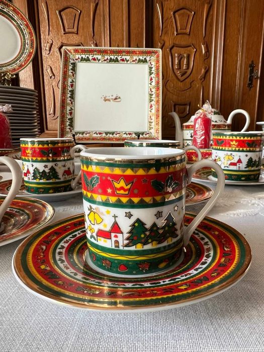 Різдв'яний японський сервіз Maebata