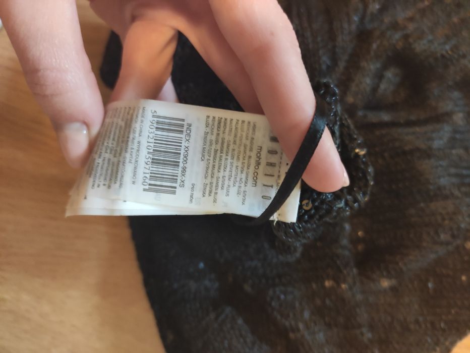 Top mohito XS połyskujący