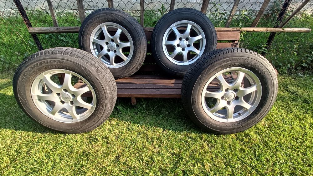 Sprzedam felgi aluminiowe  4 sztuki. 7Jx16 H2 5x114,3 ET38