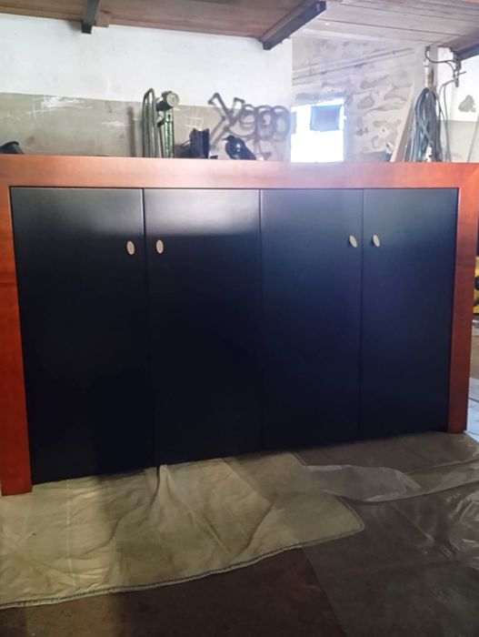 Conjunto moveis de sala em cerejeira