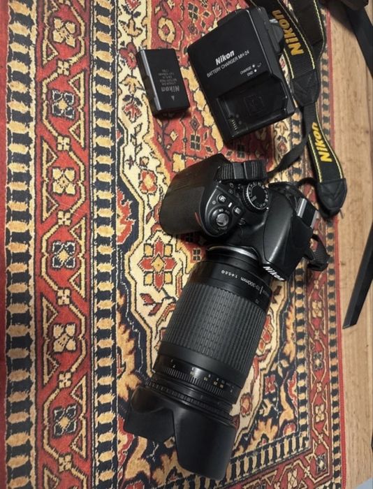 Nikon D3100 + Nikor 70-300 AF
