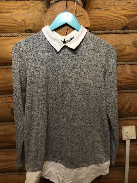 кофта з комірцем