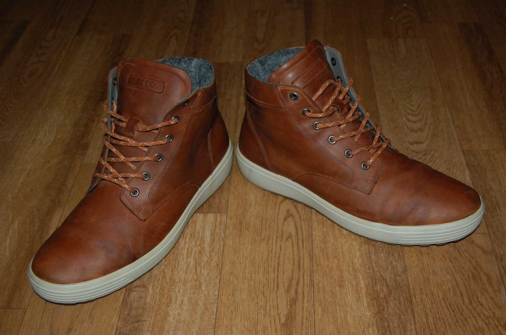 Черевики на хутрі 45 р Ecco